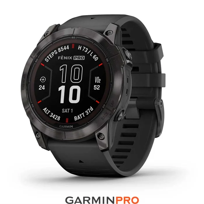Garmin Fenix 7X Pro Sapphire Carbon Grey DLC