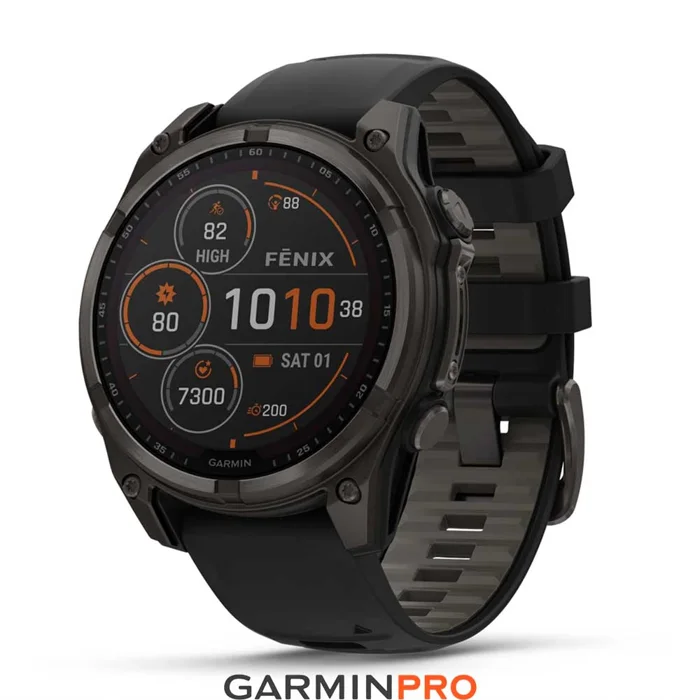 Garmin Fenix 8 47 mm Solar Sapphire Carbon Grey DLC