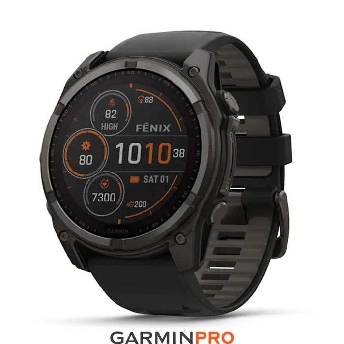 Garmin Fenix 8 51 mm Solar Sapphire Carbon Grey DLC