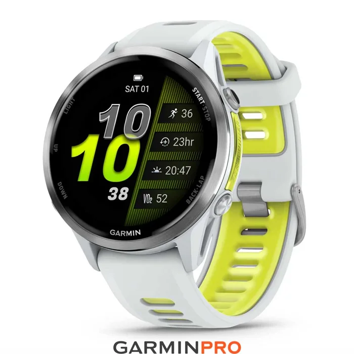 Garmin Forerunner 970 Titanium Whitestone