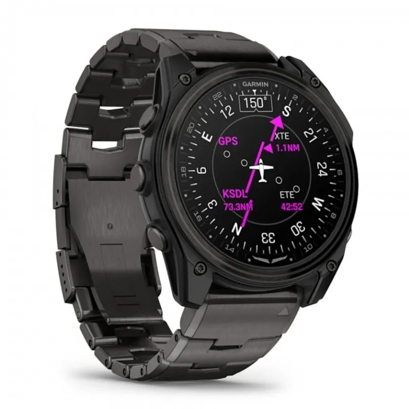 Garmin D2 Mach 2 на титановом браслете