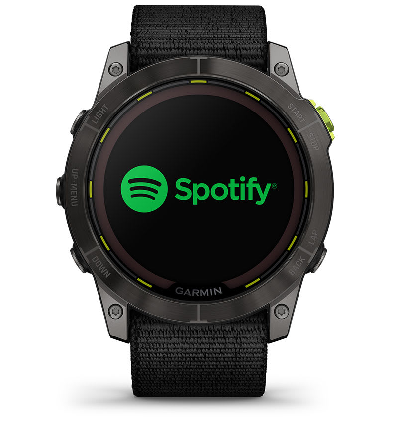Музыка Spotify на Garmin Enduro 2