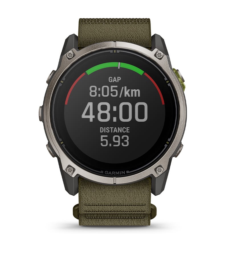 Тренировка по GAP на Garmin Enduro 4