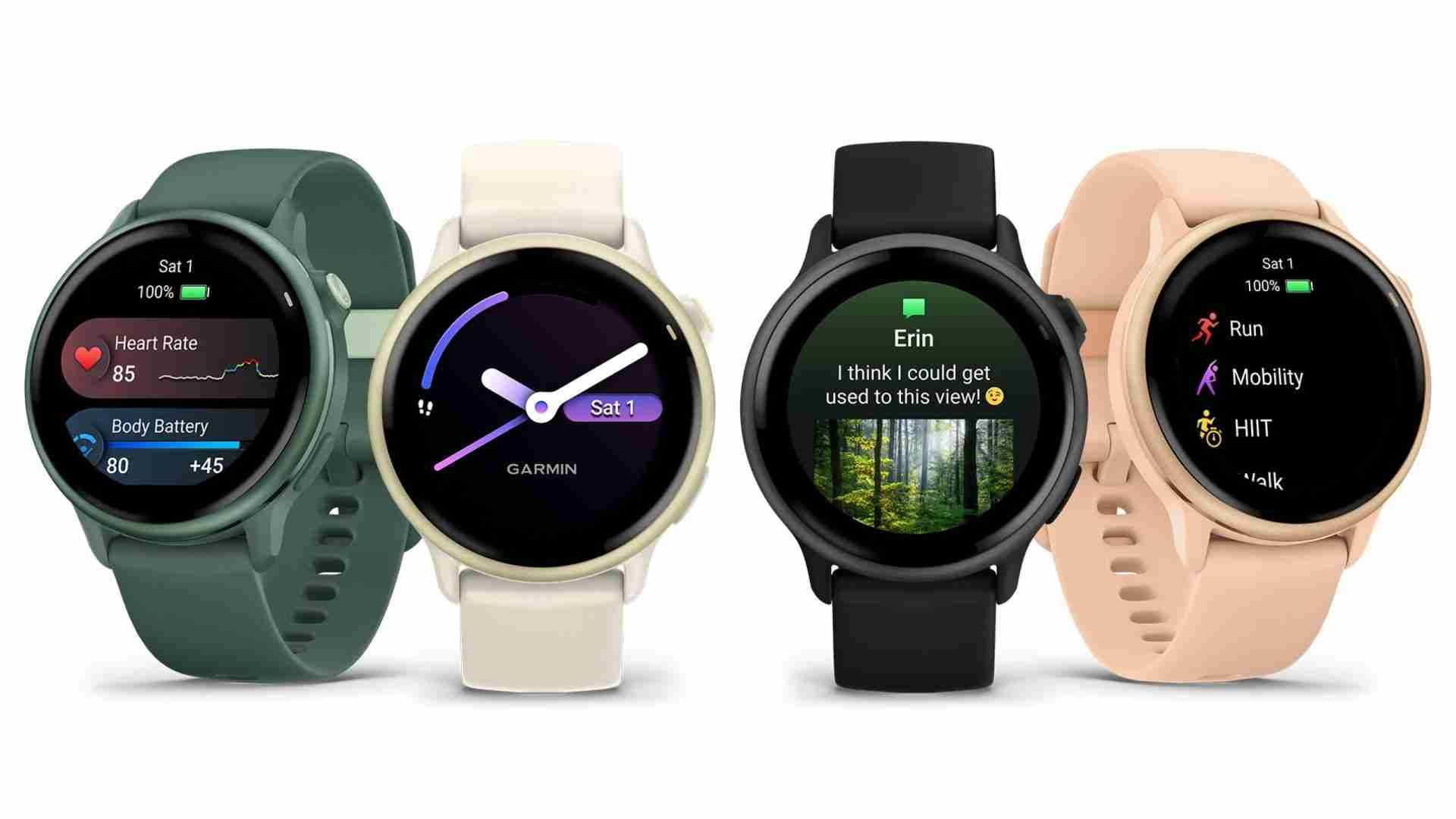 Цвета Garmin Vivoactive 6