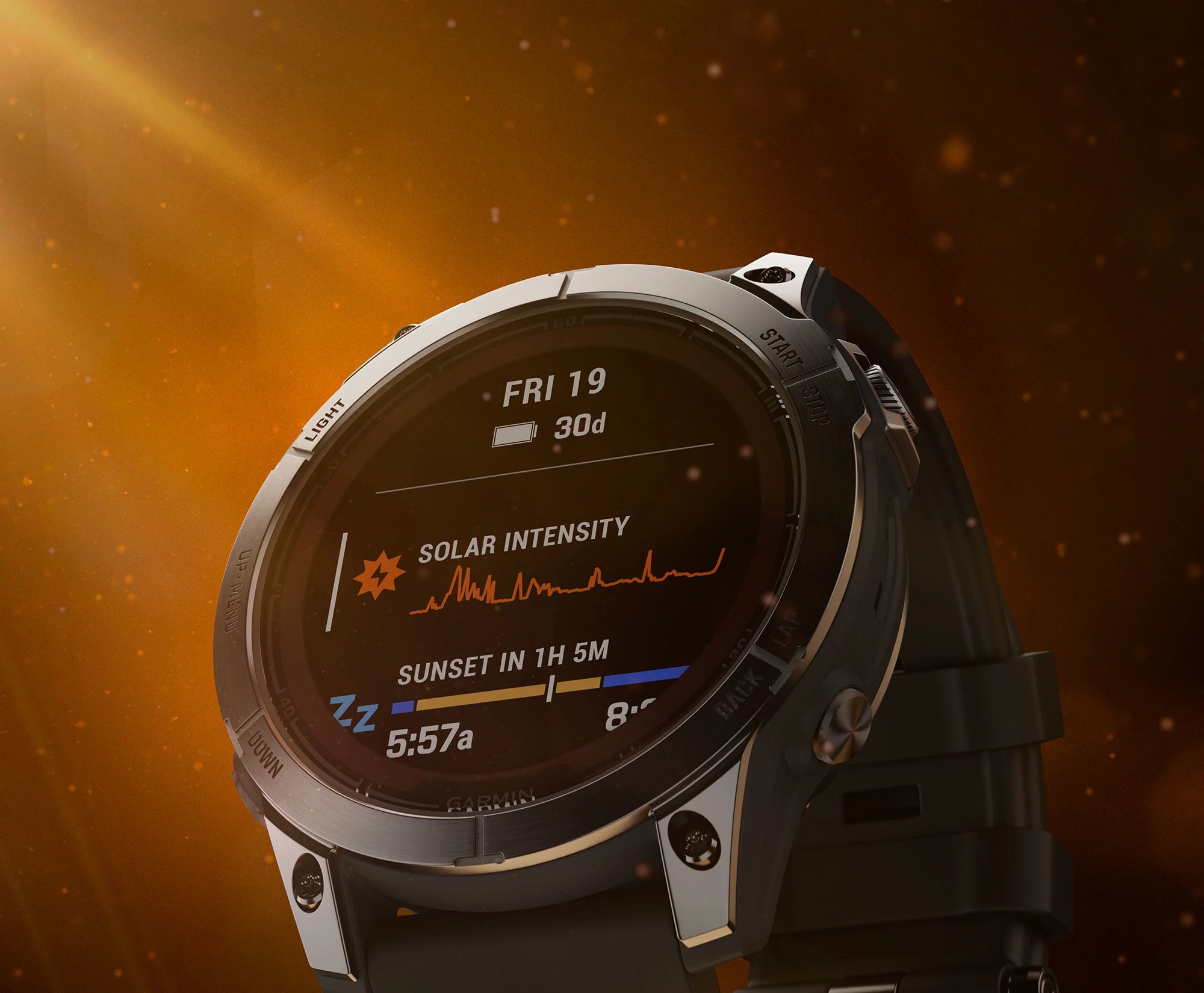 Up to 37 days battery with solar