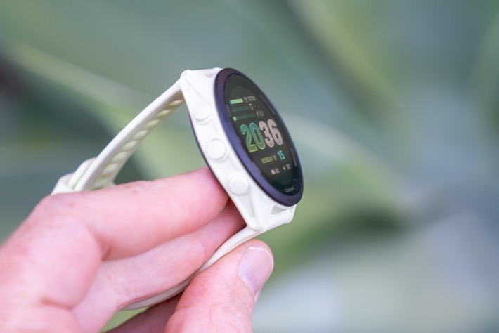 Garmin FR70 LeftButtons.