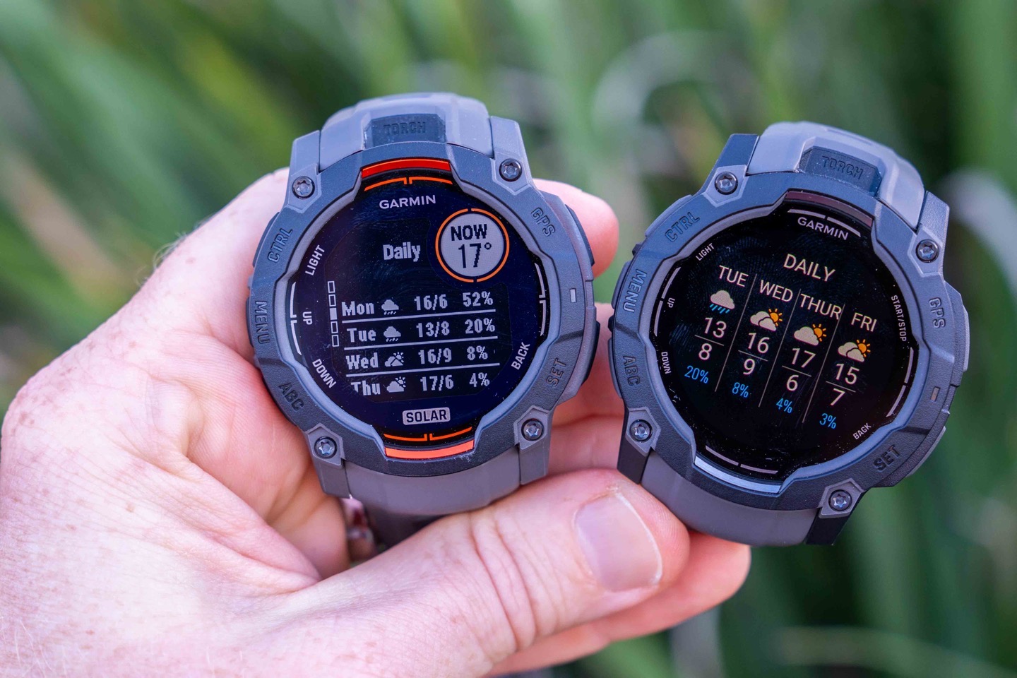 Garmin Instinct3 Weaather.
