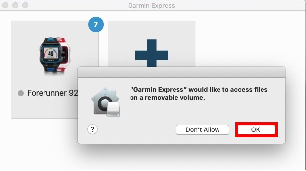 Как выдать доступ Express в macOS Catalina