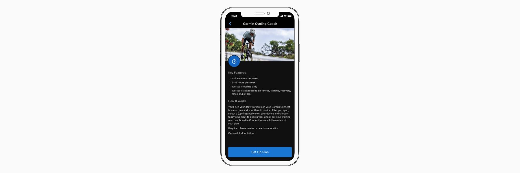 Garmin Cycling Coach