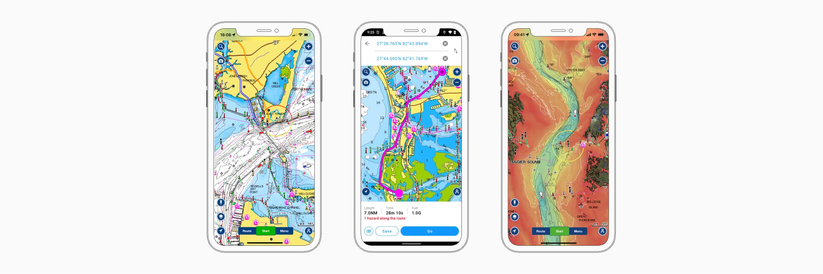 Приложение Navionics Boating