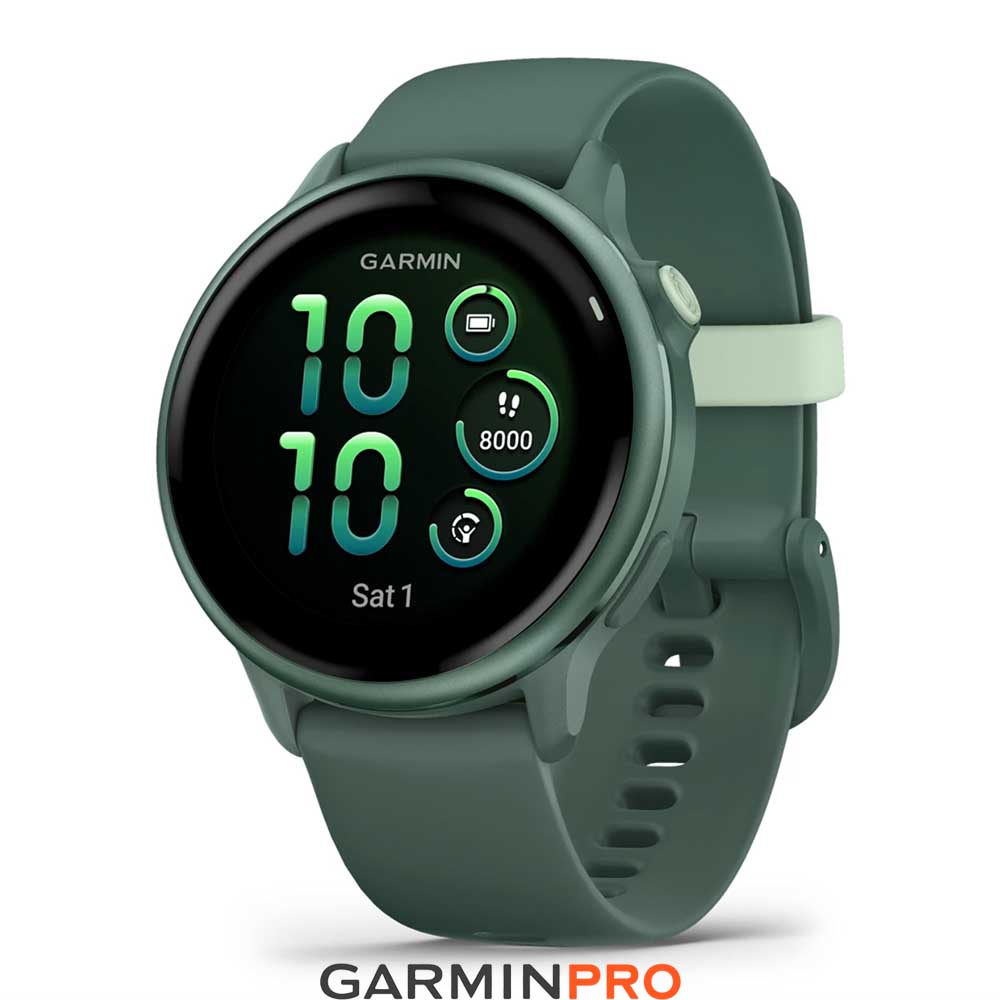 Garmin Vivoactive 6 Metallic Jasper Green (010-02985-02)