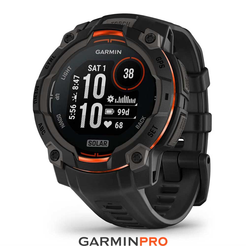 Garmin Instinct 45 mm, Solar Black (010-02934-00)