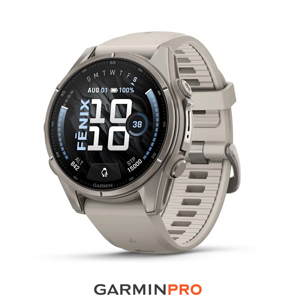 Garmin Fenix 9 Titanium Fog Grey  (010-04761-01)