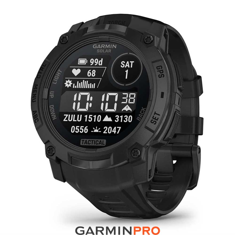 Garmin Instinct 3 50 mm, Solar, Tactical Edition Black (010-02935-50)