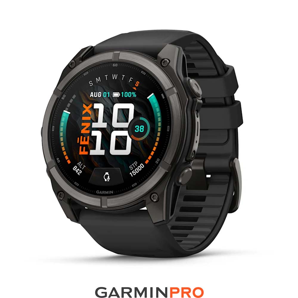 Garmin Fenix 9 51mm Carbon Grey DLC Titanium Black (010-04763-11)