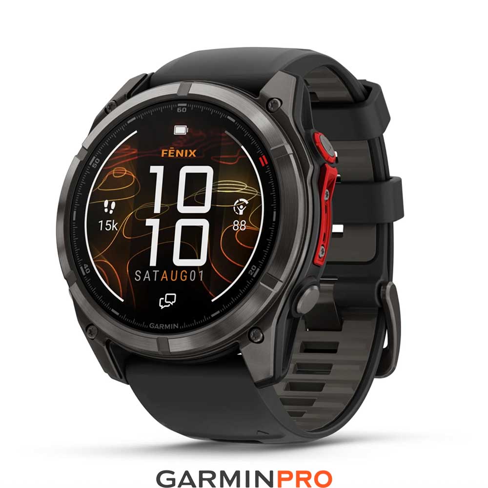 Garmin Fenix 8 51 mm MicroLED Sapphire Carbon Grey DLC (010-03380-05)