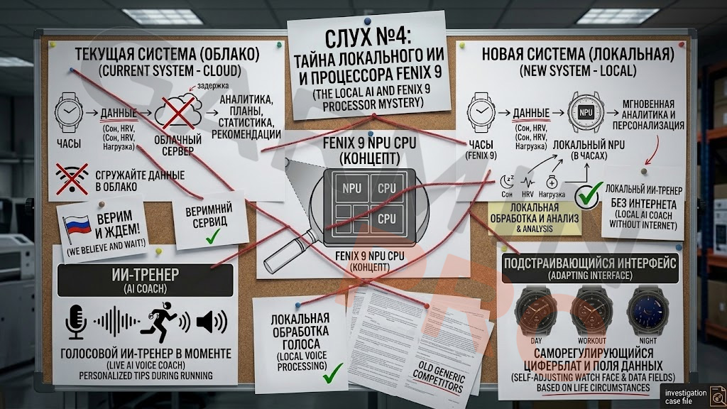 Слух об ИИ в Fenix 9
