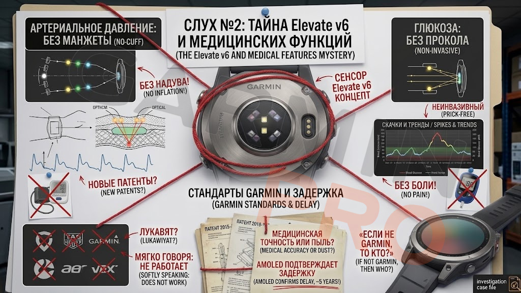 Слух о медсенсорах Fenix 9