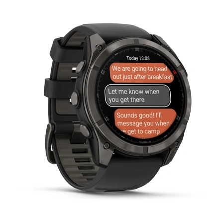 Garmin Fenix 8 Pro 51 mm AMOLED Sapphire Carbon Grey DLC (010-03199-01)