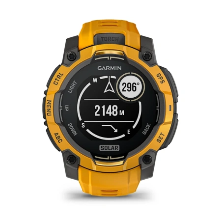 Garmin Instinct 3 45 mm, Solar Sunburst (010-02934-02)