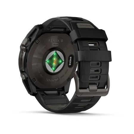 Garmin Fenix 8 51 mm Solar Sapphire Carbon Grey DLC (010-02907-11)