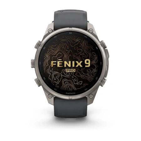 Garmin Fenix 9 Pro InReach 47mm Titanium Graphite/Black (010-04336-21)
