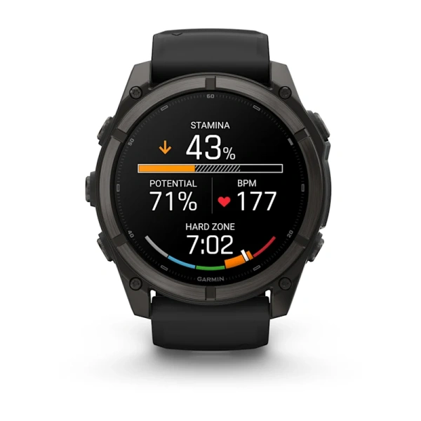 Garmin Fenix 9 51mm Carbon Grey DLC Titanium Black (010-04763-11)
