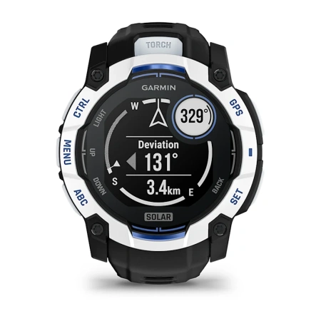 Garmin Instinct 3 50 mm, Solar Whitestone (010-02935-03)