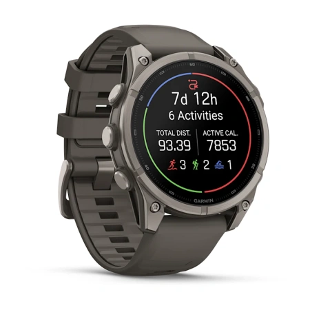 Garmin Fenix 9 47mm Titanium Pebble Grey (010-04762-01)