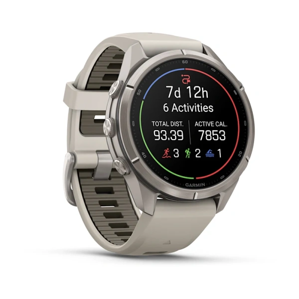 Garmin Fenix 9 Pro 43mm Titanium Fog Grey/Dark Sandstone (010-04335-86)