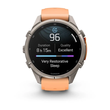 Garmin Fenix 9 Pro 43mm Titanium Shell Pink/Autumn Orange (010-04335-06)
