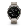 Garmin Fenix 8 47 mm, AMOLED Sapphire Titanium Ti-Band (010-02904-40)