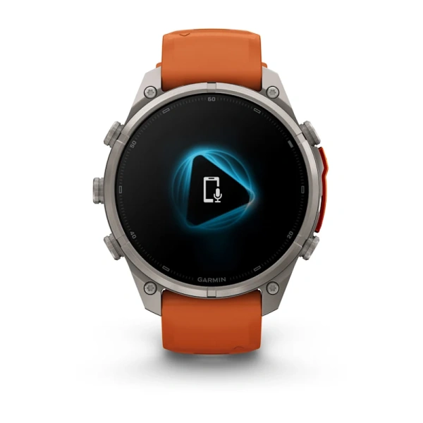 Garmin Fenix 9 Pro 47mm Titanium Autumn Orange/Spark Orange (010-04336-06)
