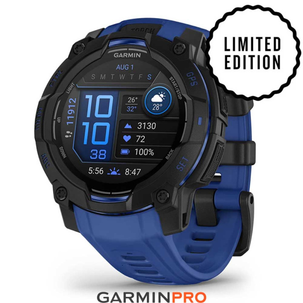 Garmin Instinct 3 45 mm, AMOLED Black (010-02936-03)