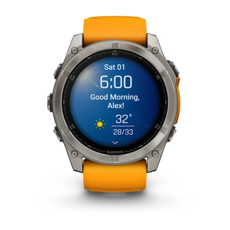 Garmin Fenix 8 51 mm AMOLED Sapphire Titanium (010-02905-11)