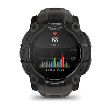 Garmin Instinct 3 50 mm, AMOLED Black (010-03020-00)