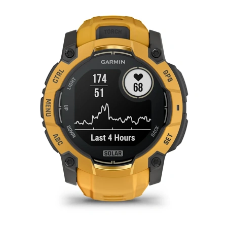Garmin Instinct 3 50 mm, Solar Sunburst (010-02935-02)
