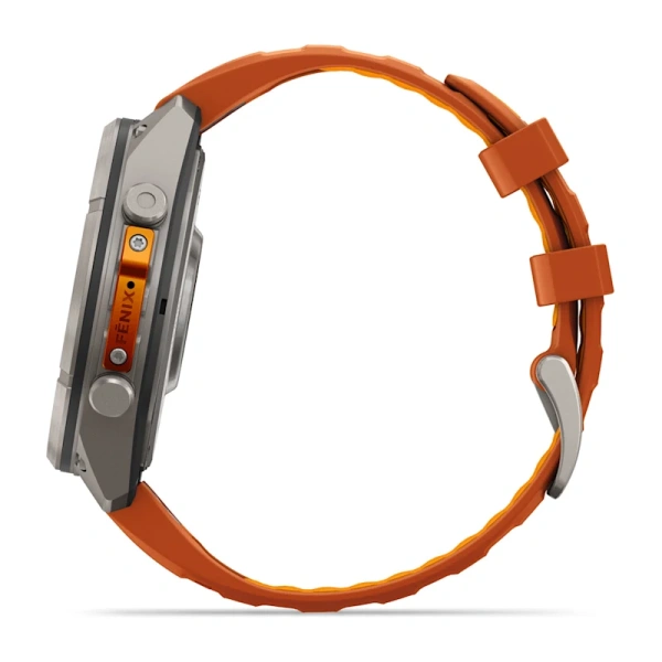 Garmin Fenix 9 Pro InReach 47mm Titanium Autumn Orange/Spark Orange (010-04336-01)
