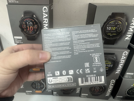 Garmin Fenix 8 51 mm MicroLED Sapphire Carbon Grey DLC (010-03380-05)