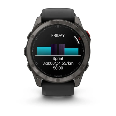 Garmin Fenix 8 Pro 51 mm AMOLED Sapphire Carbon Grey DLC (010-03199-01)