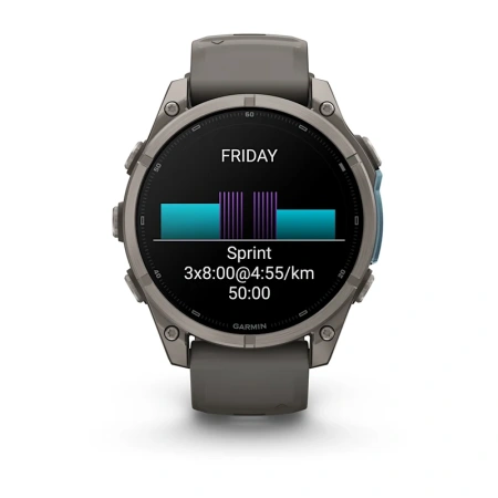 Garmin Fenix 9 47mm Titanium Pebble Grey (010-04762-01)