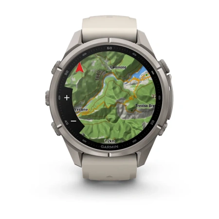 Garmin Fenix 9 Pro 43mm Titanium Fog Grey/Dark Sandstone (010-04335-86)