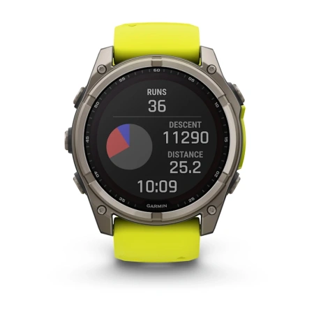 Garmin Fenix 8 51 mm Solar Sapphire Titanium (010-02907-21)