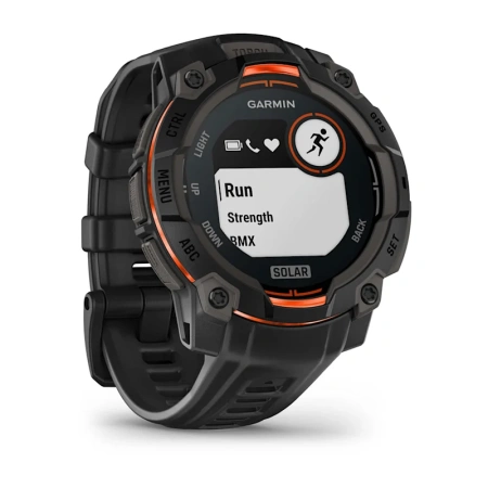 Garmin Instinct 3 45 mm, Solar Black (010-02934-00)