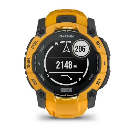 Garmin Instinct 3 50 mm, Solar Sunburst (010-02935-02)