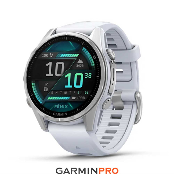 Garmin Fenix 8 43 mm AMOLED Silver (010-02903-00)
