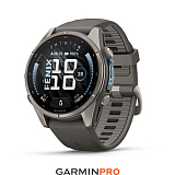 Fenix 9 43 мм Titanium Pebble Grey