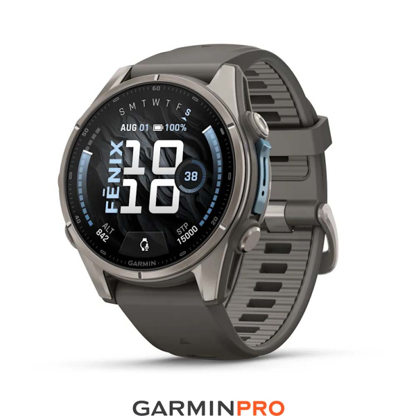 Garmin Fenix 9 Titanium Pebble Grey (010-04761-11)