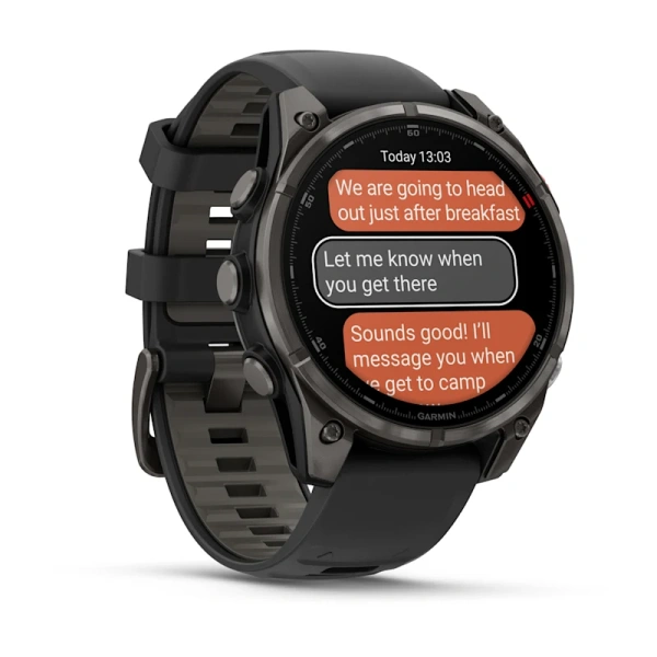 Garmin Fenix 8 Pro 47 mm AMOLED Sapphire Carbon Grey DLC (010-03198-01)