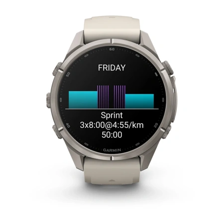 Garmin Fenix 9 Pro 43mm Titanium Fog Grey/Dark Sandstone (010-04335-86)